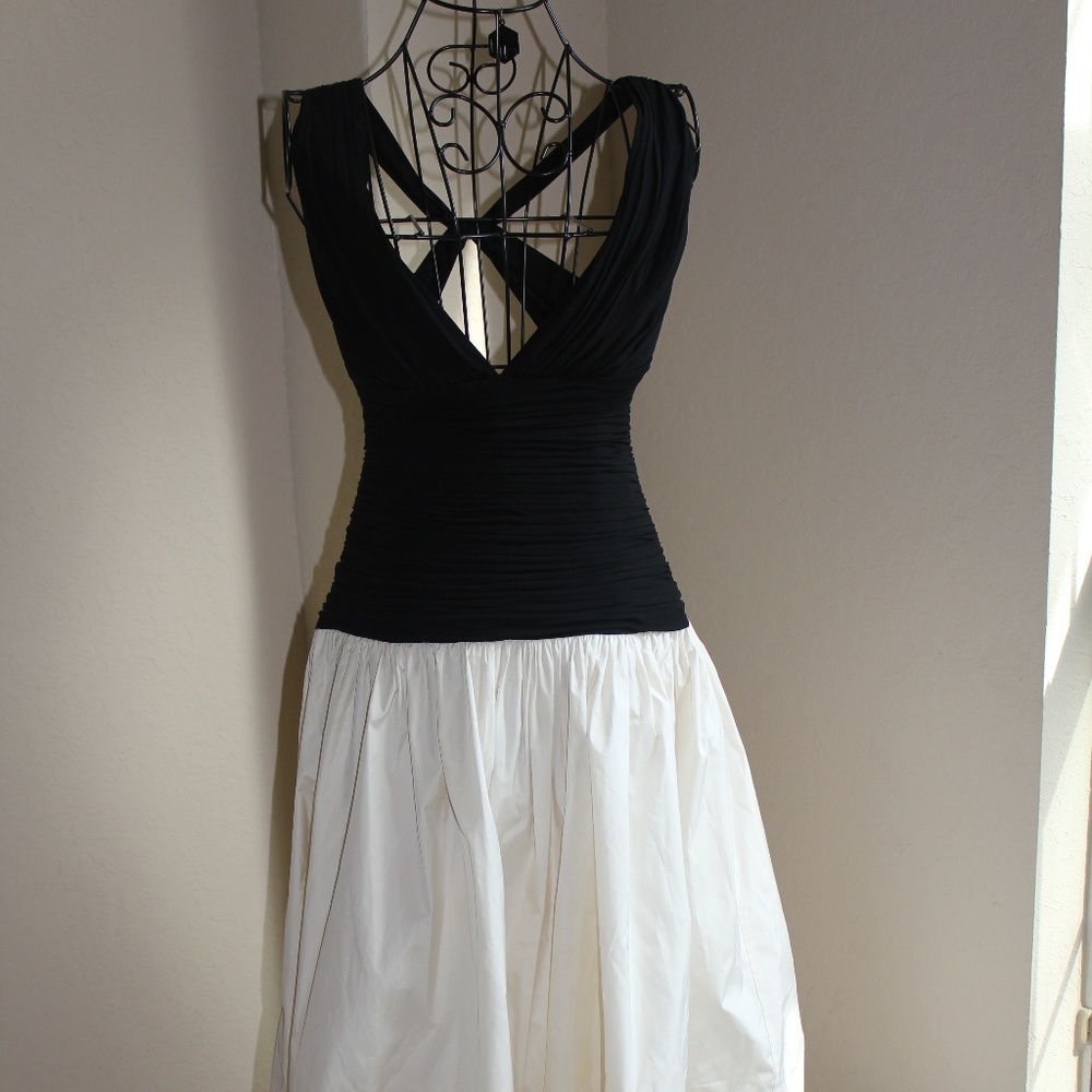 Breathtaking BCBG MazAzria  Formal Backless Midi